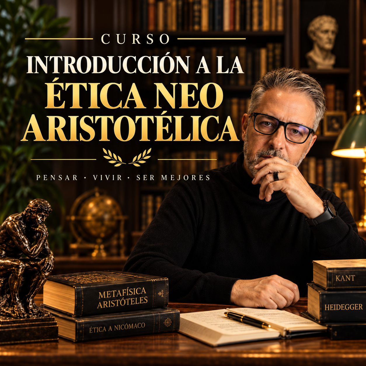 Carátula del curso Introducción a la ética neoaristotélica